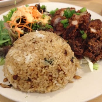 Island Style Cafe - Korean chicken with green salad ($8.95) - Hawaiian Near Me - Santee, California Island Style Cafe - Korean chicken with green salad ($8.95) - Hawaiian Near Me - Santee, California