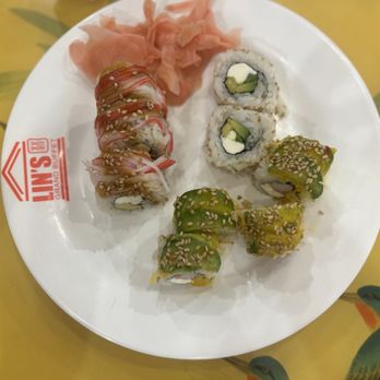 Lin's Buffet - Some of the sushi selection - Chinese Near Me - Brownsville, Texas Lin's Buffet - Some of the sushi selection - Chinese Near Me - Brownsville, Texas