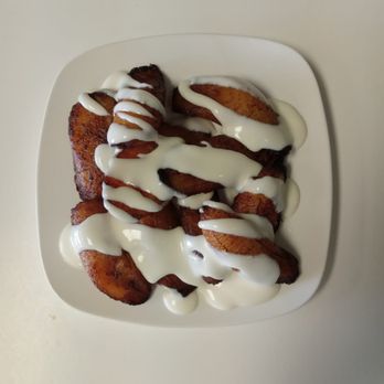 Crazy Limón  - Platanos con Crema/fried plantains and cream - Mexican Near Me - Hillsboro, Oregon