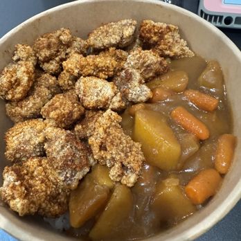 Neko Cafe - Popcorn Chicken Curry Rice - Bubble Tea Near Me - Riverside, California