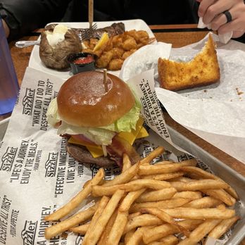 Sizzler - steak and endless shrimp+ hamburger - Seafood Near Me - Los Angeles, California Sizzler - steak and endless shrimp+ hamburger - Seafood Near Me - Los Angeles, California