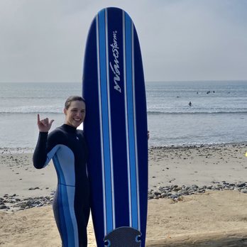 San Onofre State Beach - Great spot for beginners learning to surf - Beaches Near Me - San Clemente, California