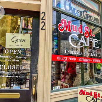 Mud Street Cafe - Outside Entrance - Cafes Near Me - Eureka Springs, Arkansas