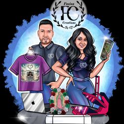 Fusion Creations by KG - Hi meet our cartoon version of us!