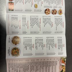 The Great Wall - Menu