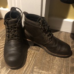 Red Wing Women's 7.5 steel toe boots