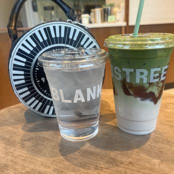 Blank Street Coffee - Iced Strawberry Shortcake Matcha - Coffee & Tea Near Me - Brooklyn, New York Blank Street Coffee - Iced Strawberry Shortcake Matcha - Coffee & Tea Near Me - Brooklyn, New York