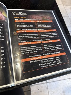 Menu photo 2 Don Blanc Sunnyvale, CA