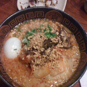 Santa Ramen - Pork, kimchee, egg, and Roasted garlic ramen - Ramen Near Me - San Mateo, California Santa Ramen - Pork, kimchee, egg, and Roasted garlic ramen - Ramen Near Me - San Mateo, California