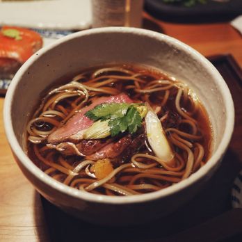 Soba Ichi - I ordered the Kamo Nanban -Soba noodles in hot broth with rare duck breast. Delicious! - Noodles Near Me - Oakland, California Soba Ichi - I ordered the Kamo Nanban -Soba noodles in hot broth with rare duck breast. Delicious! - Noodles Near Me - Oakland, California