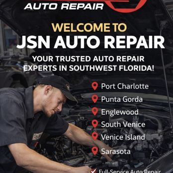 JSN Auto Repair - Tires Near Me - Englewood, Florida JSN Auto Repair - Tires Near Me - Englewood, Florida