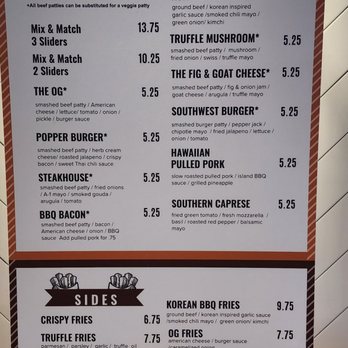 Slideshow Sliders - menu - Burgers Near Me - Kansas City, Missouri Slideshow Sliders - menu - Burgers Near Me - Kansas City, Missouri