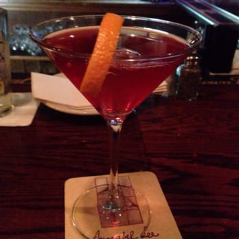 Annabel Lee Tavern - A Poe inspired cocktail--"Masque of the Red Death"--it's good! - Pubs Near Me - Baltimore, Maryland