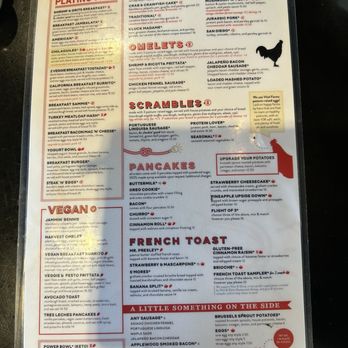 Breakfast Republic - menu - Breakfast & Brunch Near Me - Palm Desert, California