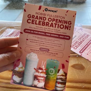 Nobibi - Ice Cream & Frozen Yogurt Near Me - Fullerton, California Nobibi - Ice Cream & Frozen Yogurt Near Me - Fullerton, California