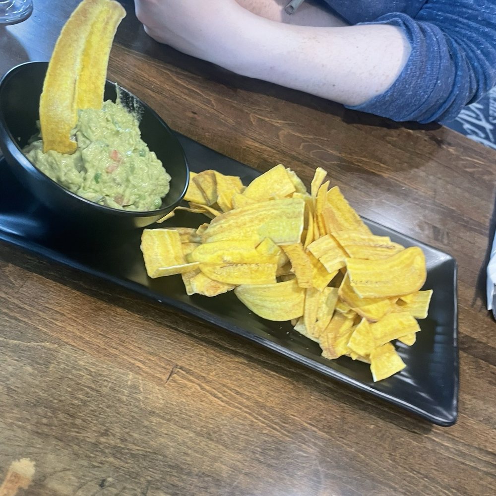 Richie’s Kitchen - GUACAMOLE & PLANTAIN CHIPS - Latin American Near Me - Ossining, New York
