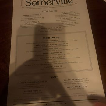 Somerville - Menu - Steakhouses Near Me - Los Angeles, California Somerville - Menu - Steakhouses Near Me - Los Angeles, California