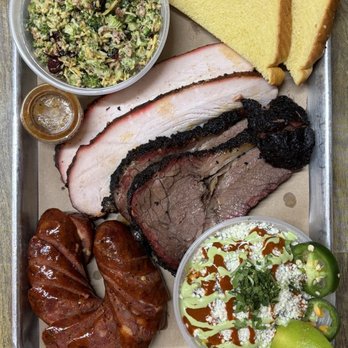 B4 Barbeque & Boba - Tray of deliciousness - Barbeque Near Me - Mabank, Texas