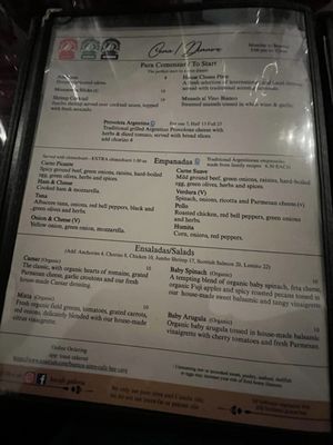 Menu photo 6 Buenos Aires Cafe Bee Cave, TX