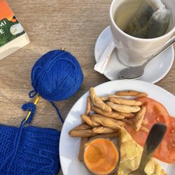 Café Hércules - Tortilla con salmorejo