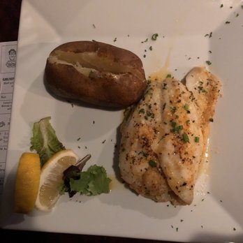 Grumpy Jack's - Crabmeat Stuffed Flounder - Sports Bars Near Me - Port Jefferson, New York