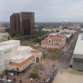 Hyatt Regency Phoenix - Our view from the 15th floor room. - Hotels Near Me - Phoenix, Arizona