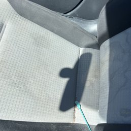 A dirty car that is "clean" to Pal's standards. A dirty car that is "clean" to Pal's standards.
