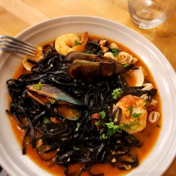 La Ciccia - Tagliatelle Neri e frutti di Mare - Italian Near Me - Honolulu, Hawaii La Ciccia - Tagliatelle Neri e frutti di Mare - Italian Near Me - Honolulu, Hawaii