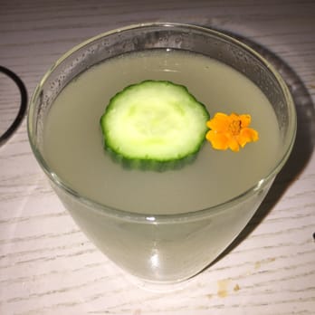 Oyamel - Al Gusto, a delicious cucumber cocktail - Mexican Near Me - Washington, DC, District of Columbia