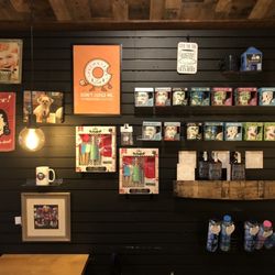 Percy's Perk Arthouse Coffee - Coffee shop wall