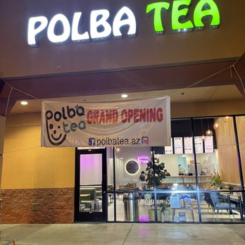 Polba Tea - Outside entrance - Bubble Tea Near Me - Chandler, Arizona