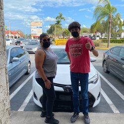 D&D Driving School - D & D Driving School instructor Adianez and Diego!