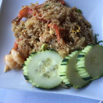Thaiphoon - Shrimps fried rice is nothing special. - Thai Near Me - Palo Alto, California Thaiphoon - Shrimps fried rice is nothing special. - Thai Near Me - Palo Alto, California
