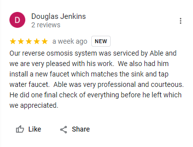 Slide of Cooper's Water