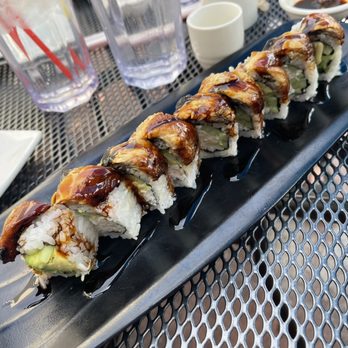 Fire Fish Sushi and More - Black dragon roll - Sushi Bars Near Me - Temecula, California