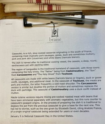 Braise Restaurant & Culinary School by null