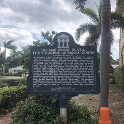 Hector House Plaza: The Founding of Punta Gorda