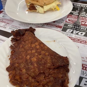 Compton's Restaurant - Cornbeef hash and breakfast sandwich - Diners Near Me - Saratoga Springs, New York Compton's Restaurant - Cornbeef hash and breakfast sandwich - Diners Near Me - Saratoga Springs, New York