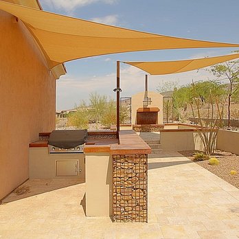 Arizona Superior Awning - Sun Sails over Barbecue Area - Awnings Near Me - Buckeye, Arizona Arizona Superior Awning - Sun Sails over Barbecue Area - Awnings Near Me - Buckeye, Arizona