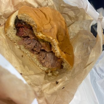 Fat Boys BBQ - Brisket sandwich. - Barbeque Near Me - Temple, Texas Fat Boys BBQ - Brisket sandwich. - Barbeque Near Me - Temple, Texas