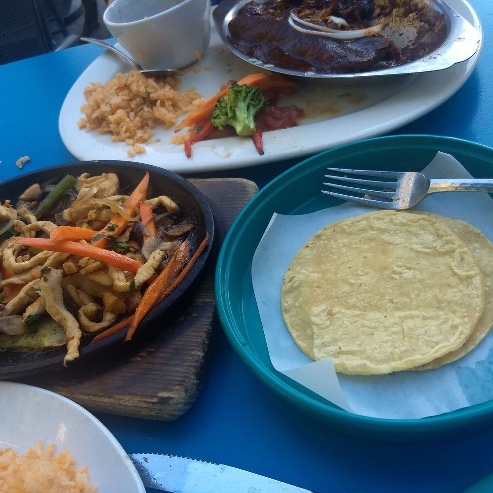 Agave Mexican Bistro - tortillas are too small for the container - Mexican Near Me - Mountain View, California