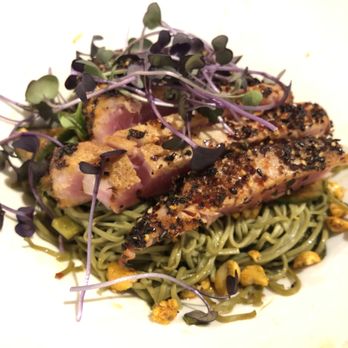 Sconni's Alehouse & Eatery - Ahí soba bowl - perfectly seared with the right amount of kick - American Near Me - Schofield, Wisconsin