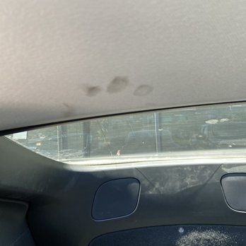 Caliber Collision - Dirty finger prints inside vehicle - Body Shops Near Me - San Diego, California