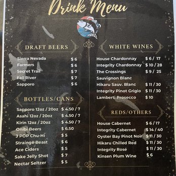 Big Chico - Menu - Japanese Near Me - Chico, California