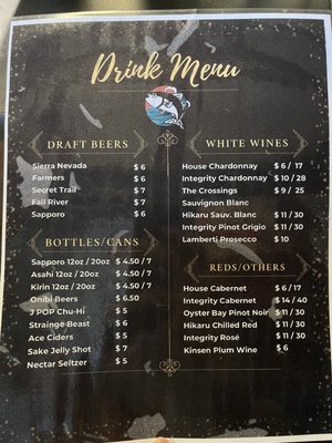 Menu photo 5 Big Chico Chico, CA