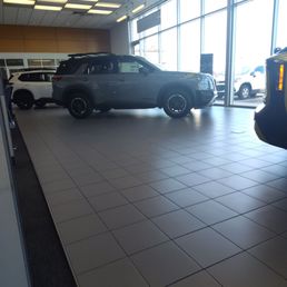 The show room may look dead but they are working their butts off getting me into my new car The show room may look dead but they are working their butts off getting me into my new car