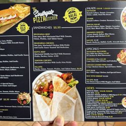 Southgate Pizza Kitchen - Menu - 1/2026 - Back
