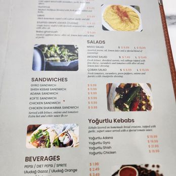 Sofra Restaurant and Bakery - Menu - Turkish Near Me - Depew, New York