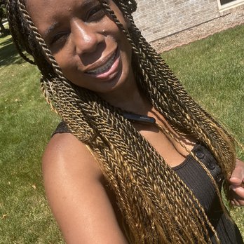 Lado Luxury African Braids - Their work. I've received many compliments - Hair Stylists Near Me - Riverside, California Lado Luxury African Braids - Their work. I've received many compliments - Hair Stylists Near Me - Riverside, California