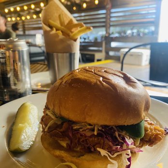 Alamo Club - Fried Chicken Sandwich - New American Near Me - Dallas, Texas